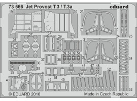 обзорное фото Jet Provost T.3 / T.3a 1/72 Фототравлення