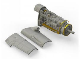 обзорное фото Bf 109F engine & fuselage guns  Наборы деталировки