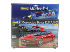 обзорное фото Model Set Mercedes  SLS AMG Cars 1/24