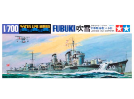 обзорное фото Збірна модель 1/700 Японський есмінець «Fubuki» Tamiya 31401 Флот 1/700
