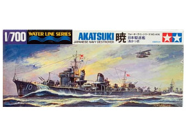 обзорное фото Збірна модель 1/700 Японський есмінець «Akatsuki» Tamiya 31406 Флот 1/700