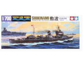 обзорное фото Збірна модель 1/700 Японський есмінець Shikinami Tamiya 31408 Флот 1/700
