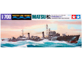 обзорное фото Збірна модель 1/700 Японський есмінець «Matsu» Tamiya 31428 Флот 1/700