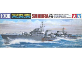 обзорное фото Збірна модель 1/700 Японський есмінець «Sakura» Tamiya 31429 Флот 1/700