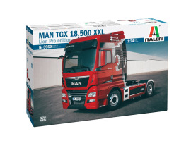 обзорное фото Збірна модель 1/24 вантажний автомобіль / тягач Man TGX 18.500 XXL Italeri 3959 Вантажівки / причепи