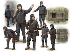 обзорное фото Збірна модель фігур радянський солдат – Scud B Crew Фігури 1/35
