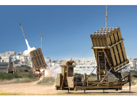 обзорное фото Збірна модель 1/35 Система протиповітряної оборони «Залізний купол» Trumpeter 01092 Зенітно-ракетний комплекс
