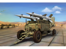 обзорное фото Збірна модель 1/35 Радянська пускова установка 5П71 з ракетою 5В27 Печора Trumpeter 02354 Зенітно-ракетний комплекс