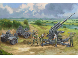 обзорное фото Збірна модель 1/35 Німецька гармата 8,8 см Flak 36/37 Trumpeter 02359 Артилерія 1/35