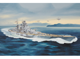 обзорное фото Збірна модель 1/350 Німецький лінкор класу DKM H Trumpeter 05371 Флот 1/350