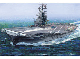 обзорное фото Збірна модель американського військового корабля Intrepid CV-11 Флот 1/350