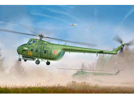 обзорное фото Сборная модель 1/48  вертолет Ми-4А Гончая Трумпетер 05817 Вертолеты 1/48
