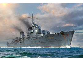 обзорное фото Сборная модель эсминца Taszkient 1940 Флот 1/700