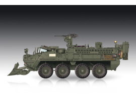обзорное фото Збірна модель інженерної машини M1132 Stryker з SOB Бронетехніка 1/72