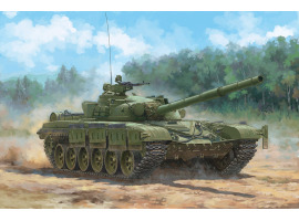 обзорное фото Збірна модель середнього бойового танка Радянського Союзу Т-72 Урал Бронетехніка 1/35
