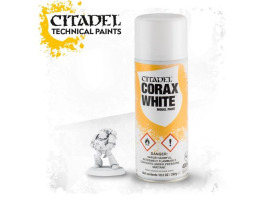 обзорное фото CORAX WHITE SPRAY (400ml.) Spray paint / primer