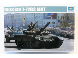 обзорное фото Сборная модель среднего танка T-72B3 MBT Бронетехника 1/35