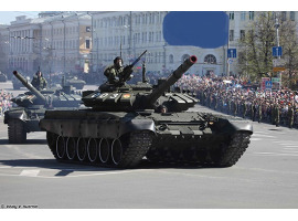 обзорное фото Сборная модель 1/35 Основной боевой танк Т-72Б3 Трумпетер 09508 Бронетехника 1/35