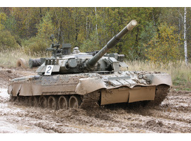 обзорное фото Russian T-80U MBT Бронетехника 1/35