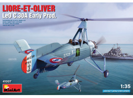 обзорное фото Разведывательный автожир Liore-et-Oliver LeO C.30A Early Prod Вертолеты 1/35