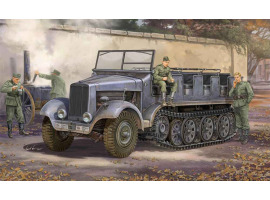 обзорное фото Scale model 1/35 German half-track artillery tractor Trumpeter 05530 Armored vehicles 1/35