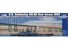 обзорное фото U.S. Battleship BB-62 New Jersey 1983 Флот 1/700
