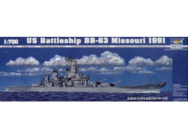 обзорное фото U.S. Battleship BB-63 Missouri 1991 Флот 1/700