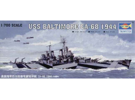 обзорное фото USS BALTIMORE CA-68 1944 Fleet 1/700