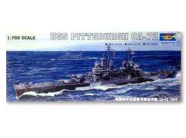 обзорное фото USS PITTSBURGH CA-72 1944 Флот 1/700