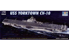 обзорное фото USS YORKTOWN CV-10 Флот 1/700