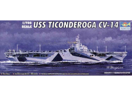 обзорное фото USS TICONDEROGA CV-14 Флот 1/700