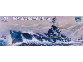 обзорное фото USS Alabama (BB-60) Флот 1/700