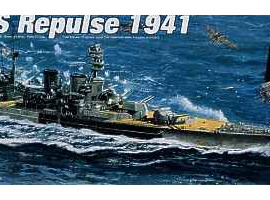 обзорное фото HMS Repulse 1941 Fleet 1/700
