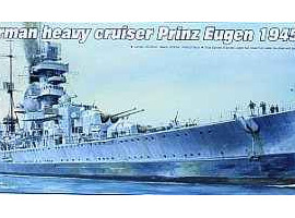обзорное фото German cruiser Prinz Eugen 1945 Fleet 1/700