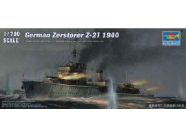 обзорное фото German Zerstorser Z-21 1940 Флот 1/700