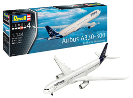 Збірна модель 1/144 Літак Airbus A330-300 - Lufthansa "New Livery" Revell 03816