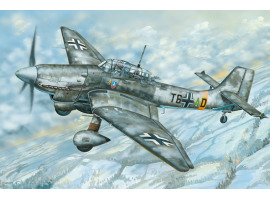 обзорное фото Збірна модель 1/32 Бомбардувальник Ju-87D Trumpeter 03217 Літаки 1/32