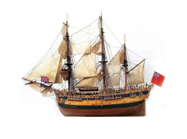 обзорное фото Сборная деревянная модель 1/54 Корабль "Endeavour" OcCre 14005 Корабли