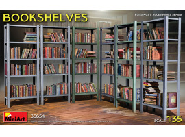 Збірна модель 1/35 Книжкові полиці Miniart 35654