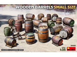 Сборная модель 1/35 Деревянные бочки небольшого размера (20 шт.) Miniart 35658
