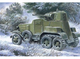 обзорное фото Armored Vehicle BA–10 (railway version) Cars 1/72