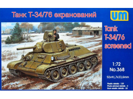 обзорное фото Tank T34/76-E screened  Armored vehicles 1/72
