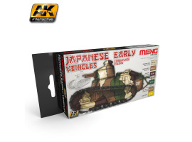 обзорное фото JAPANESE EARLY VEHICLES CAMOUFLAGE COLORS Paint sets