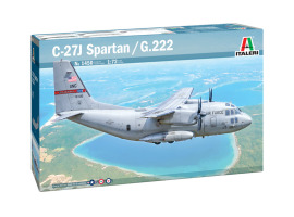 обзорное фото Сборная модель 1/72 Самолет C-27J Spartan / G.222 Италери 1450 Самолеты 1/72