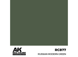 Акрилова фарба на спиртовій основі russian Modern Green AK-interactive RC877