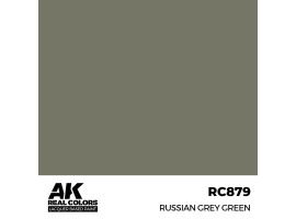 Акриловая краска на спиртовой основе russian Grey Green АК-интерактив RC879