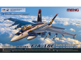обзорное фото Scale model 1/48 Aircraft Boeing F/A-18E Super Hornet Менг LS-012 Aircraft 1/48