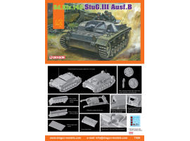 обзорное фото StuG.III Ausf.B Armored vehicles 1/72