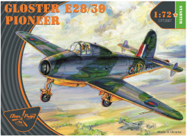 Scale model 1/72 plane Gloster E.28/39 Pioneer Clear Prop 72007