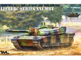 Scale model 1/35 tank Leclerc MBT XXI Tiger Model 4655